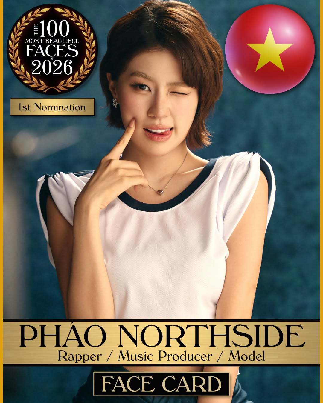 Nữ ca sĩ Việt lọt đề cử Top 100 gương mặt đẹp nhất thế giới: Từng gây bão toàn cầu năm 17 tuổi , hớt đầu đinh vẫn xinh ngời ngời