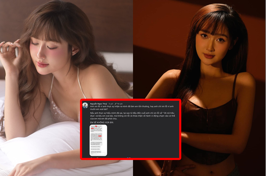 Nữ diễn viên giờ vàng VTV tố bị đàn anh đụng chạm cơ thể: Tung luôn tin nhắn xin lỗi, danh tính gây bất ngờ