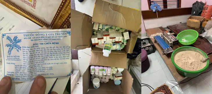 Bức xúc: Nghiền paracetamol trộn thảo dược rồi dán nhãn “thuốc Đông y gia truyền” đem bán, quá coi thường người bệnh